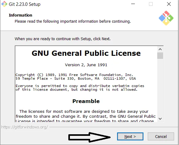 Installer: license