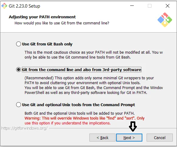 Installer: PATH environment